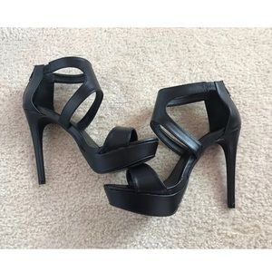 Black heels from Charlotte Russe